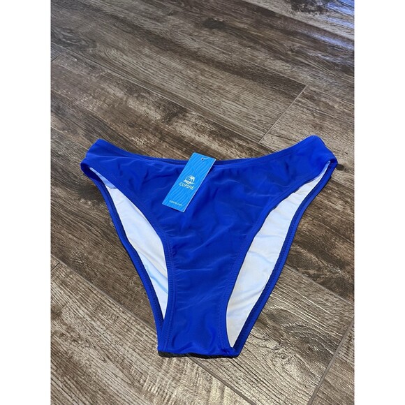 Cupshe Other - NWT Cupshe Bikini Bottoms Women’s Size Small Blue Swimsuit Beach